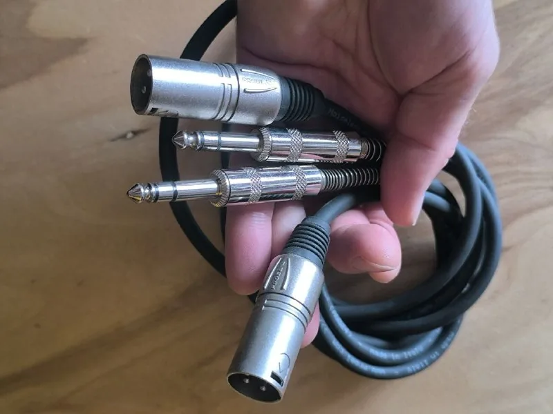 Кабели Jack-XLR, Jack-Jack, Jack-mini Jack 1