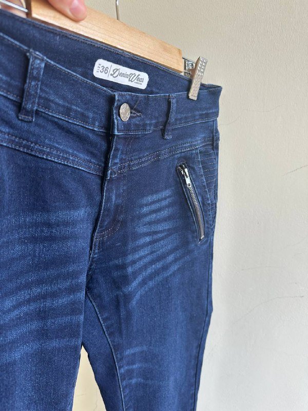 Джинсовые брюки женские 2