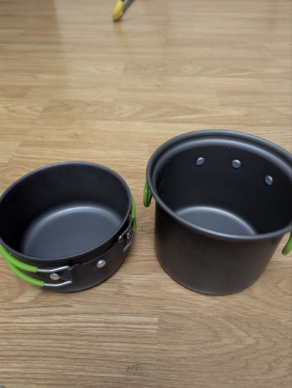 Набор походника складной коврик, миски, гамак, шляпа, ремень 3