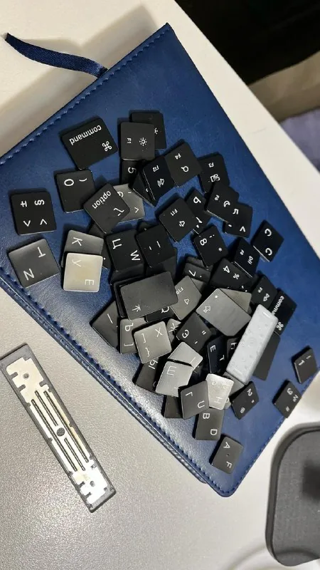 Русские кейкапы для MacBook 1