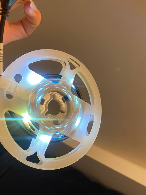 Светодиодная лента 2 метра, защитные насадки для кабеля 3