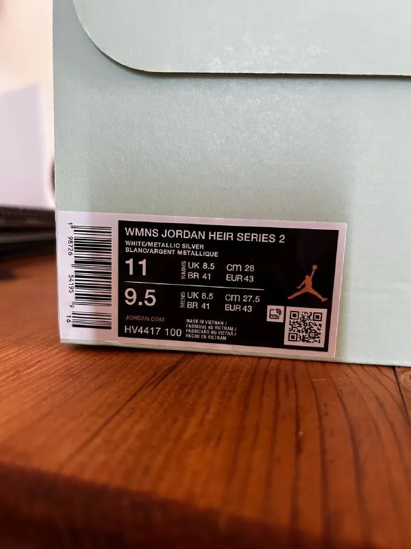 Air Jordan Heir Series 2 кроссовки 8