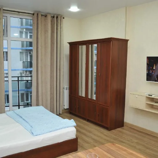 Продается студия 33 м² с мебелью и видом на море