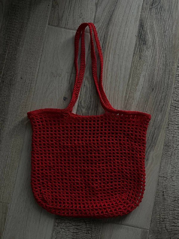 Вязаная сумочка ручной работы