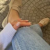 Брюки-палаццо ZARA, юбка-шорты ZARA, лоферы, кардиган Hugo Boss 8