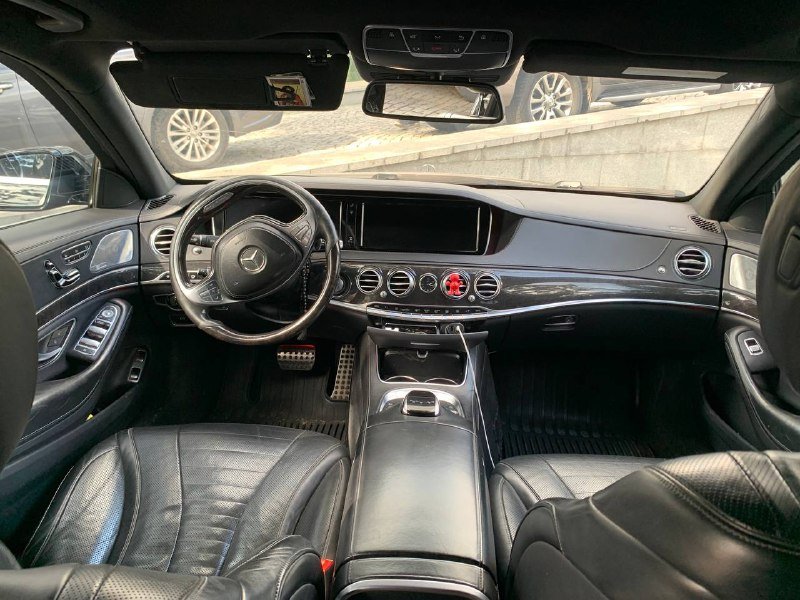 Mercedes S550e плагин гибрид 2017 8