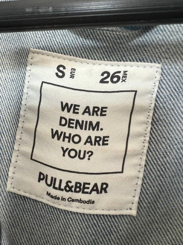 Джинсовка голубая Pull&Bear размер S 3