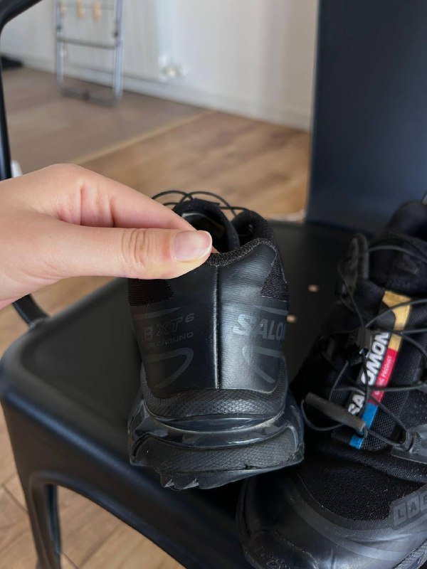 Женские кроссовки Salomon XT-6 Black 3