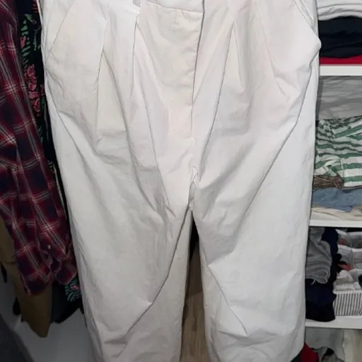 Белые брюки Zara, размер 38