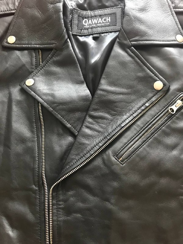 Мужская кожаная куртка косуха 4