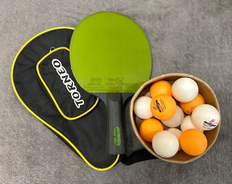 Ракетка для настольного тенниса Torneo с мячиками и чехлом
