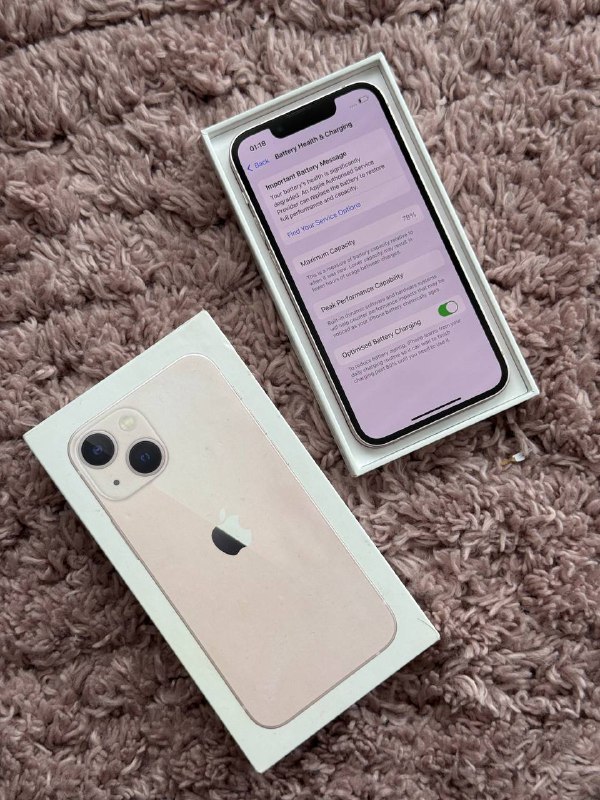 iPhone 13 Mini 128GB розовый 2