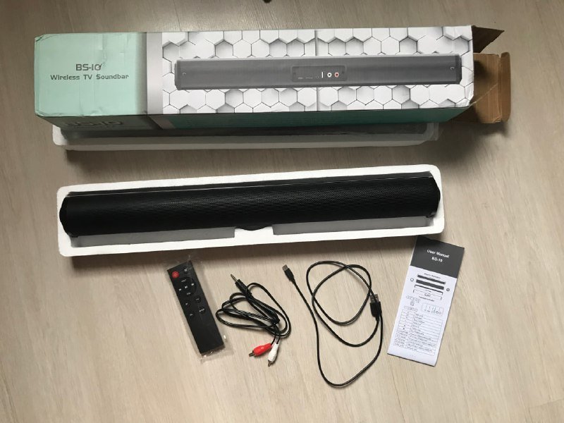 Bluetooth-саундбар со стерео-колонкой