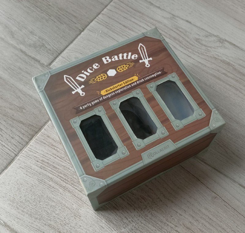 Настольная игра Dice Battle новая полный комплект