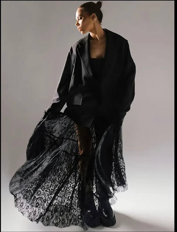 Перчатки кружевные 5