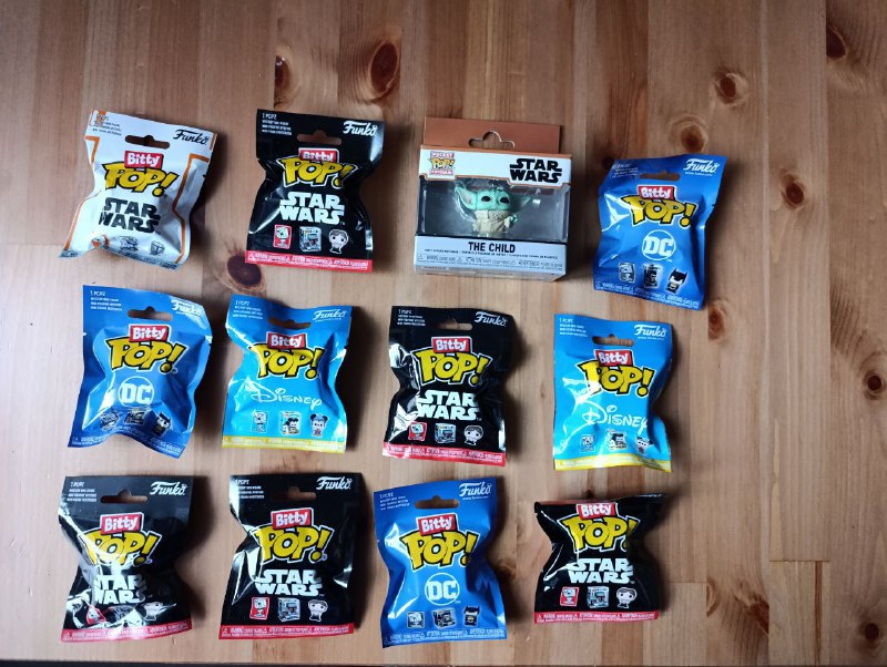 Фигурки Bitty Pop Minions, Star Wars, Disney 2