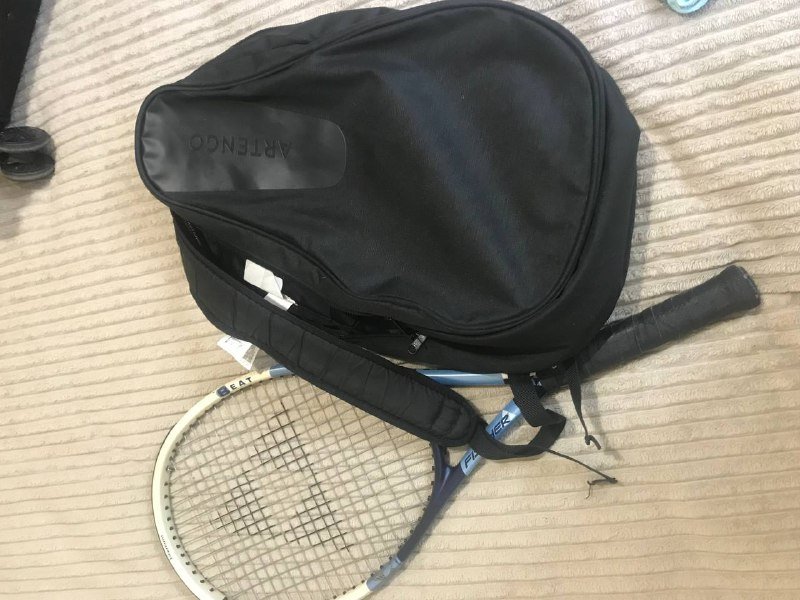 Ракетка теннисная, рюкзак теннисный, 3 мяча