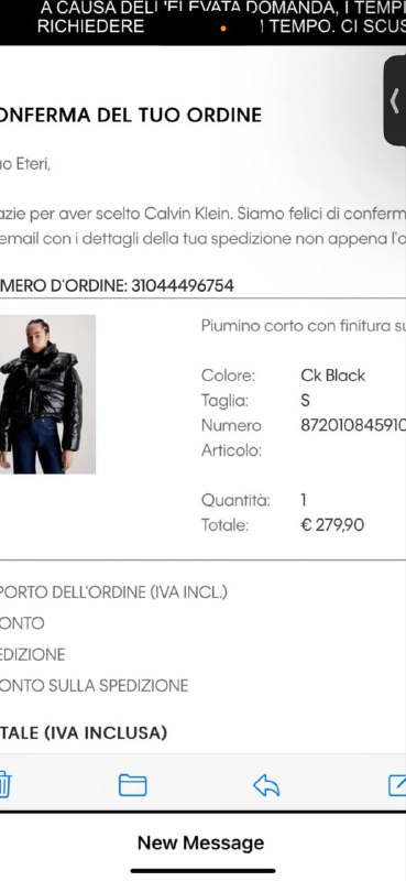 Куртка Calvin Klein размер S-M 3