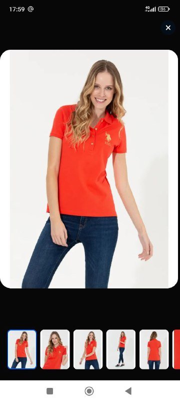 Яркая футболка polo USPA, размер XXL 3