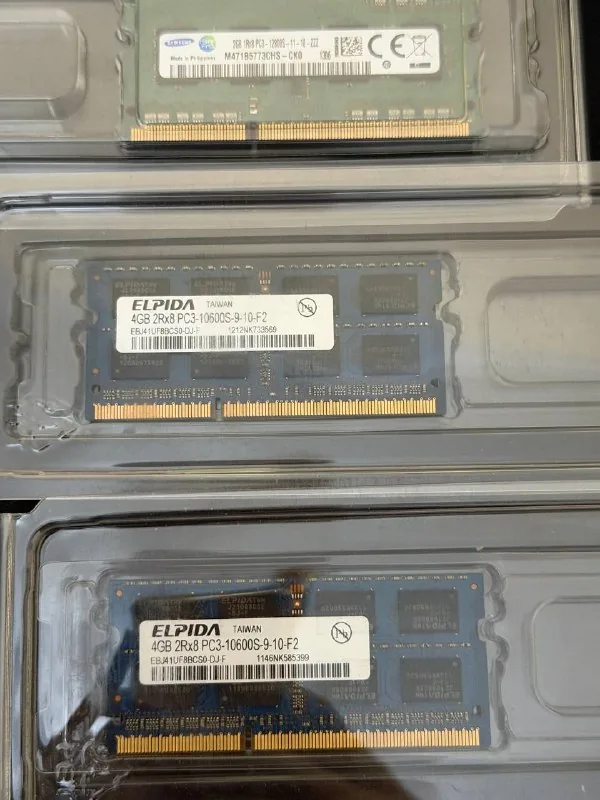 Оперативная память ноутбука DDR3