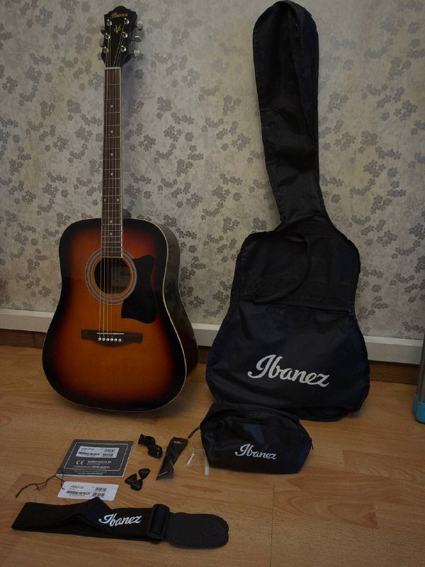 Гитара Ibanez с аксессуарами