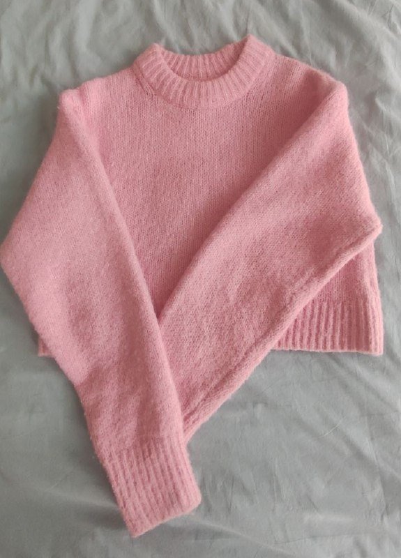 Кофта розовая H&M, Кофта серая H&M, Куртка ярко-розовая, Платье голубое с поясом, Сарафан розовый H&M