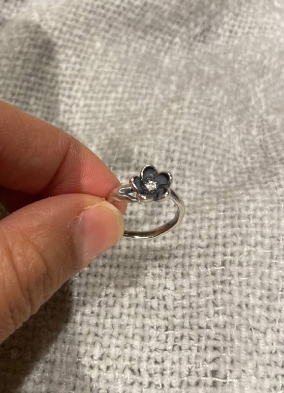 Кольцо Pandora серебро 925 размер 50