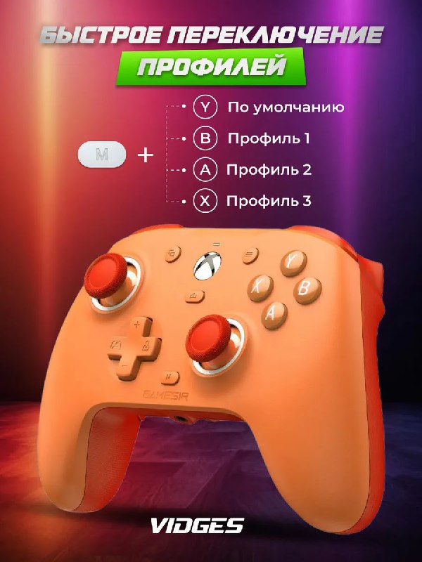 Проводной геймпад для Xbox Series, Xbox One, PC, Steam Deck 4