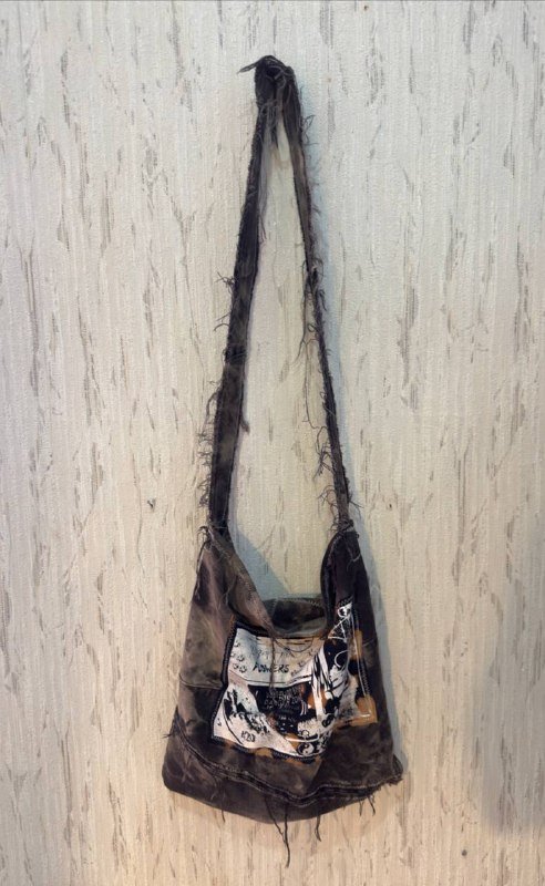 Дизайнерская сумка смесь почтальонки и шоппера 3