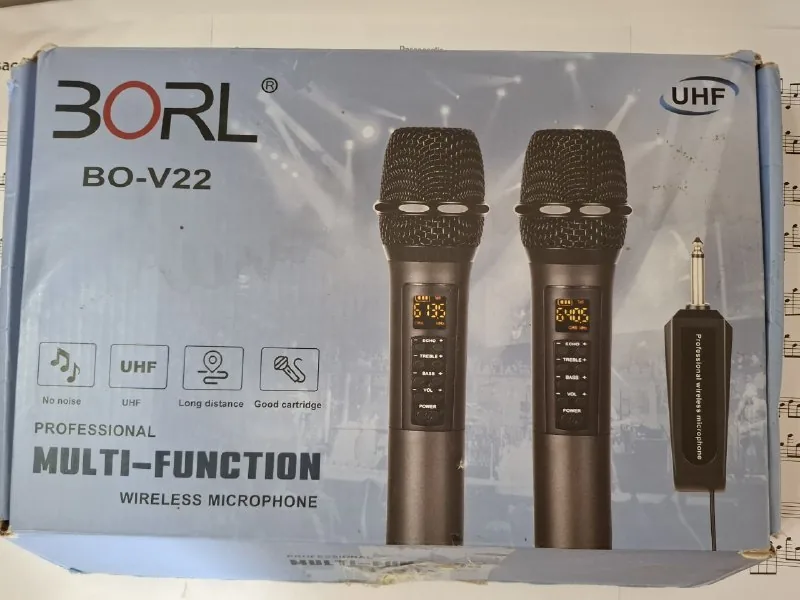 Беспроводные радиомикрофоны Borla BO V22 1