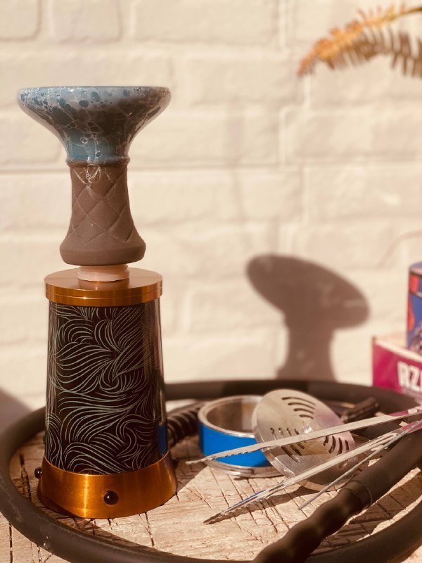 кальян полный комплект с углем и безникотиновым табаком 3