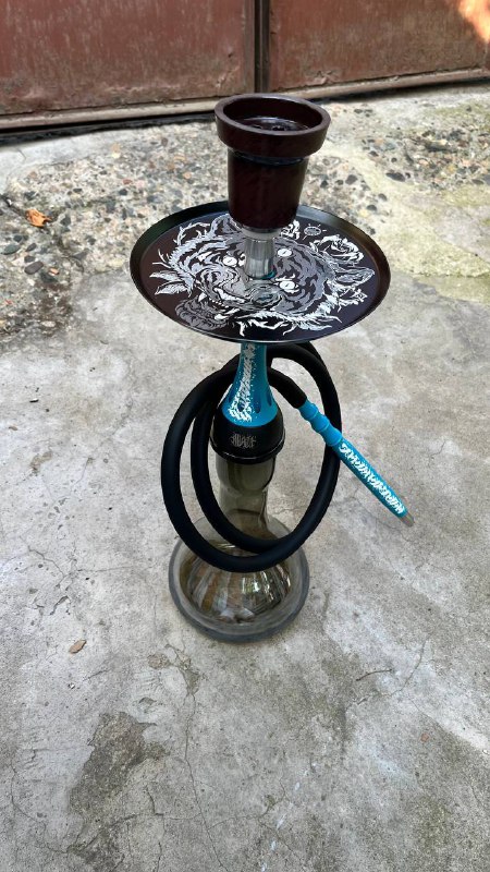 Кальян Alpha hookah Artist с чашей, калаудом и щипцами 2