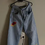 Мужские джинсы Zara x Pepo Moreno 1