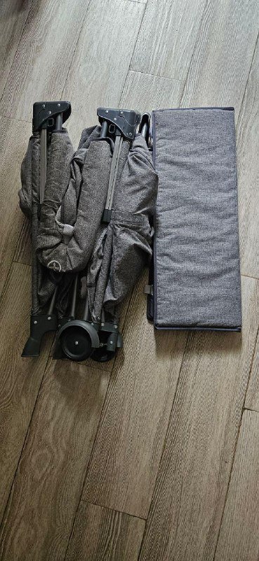 Детская кроватка-манеж два уровня 2