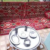 Диван-коврик, подушки, чайный сервиз 2