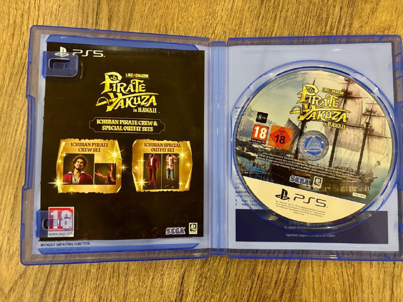 Игра Like a dragon Pirates Yakuza in Hawaii для ps5 3