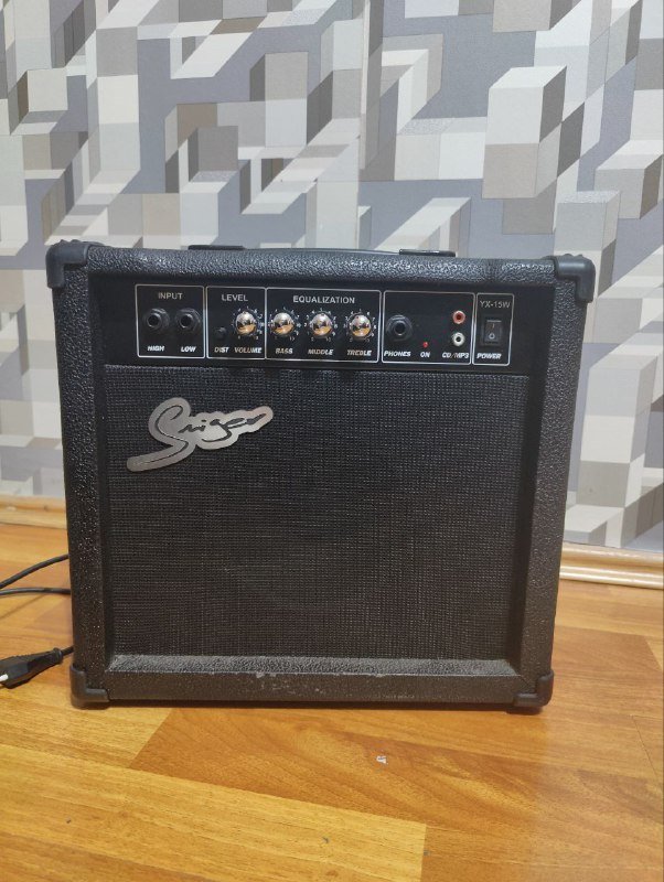 Электрогитара, комбоусилитель, чехол, провод 3