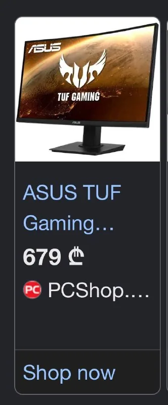 Монитор ASUS TUF Gaming 24" 1