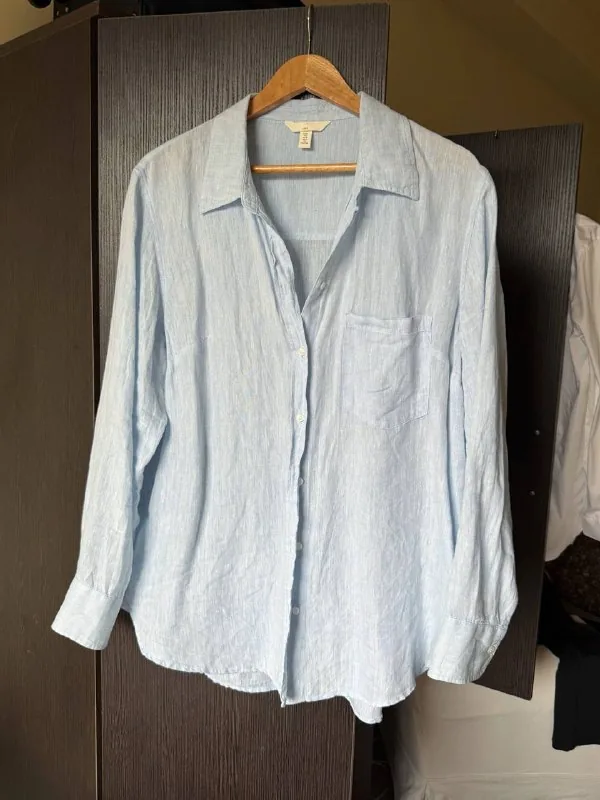 Рубашка H&M LINEN 1