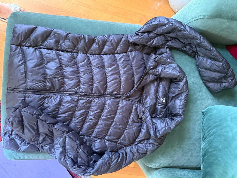 Тонкий тёплый пуховик Uniqlo, размер S 2