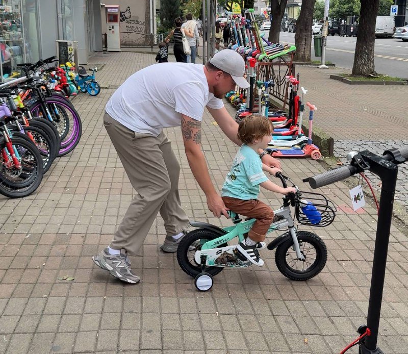 Детский велосипед новый