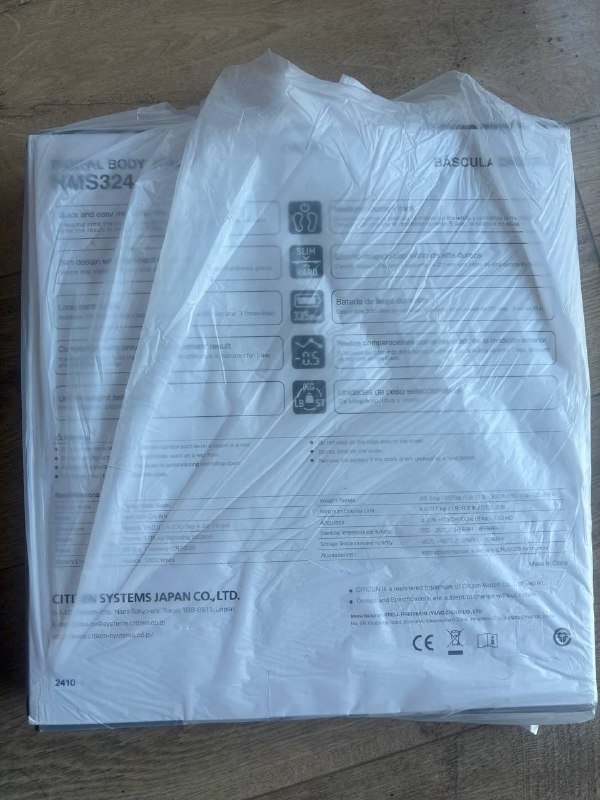 Напольные весы белые новые 4