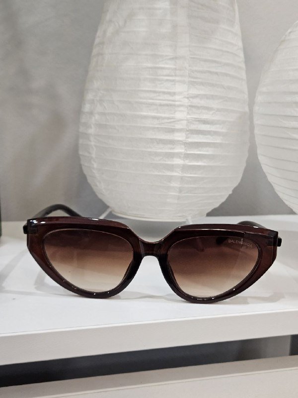 Женские очки коричневые с градиентом