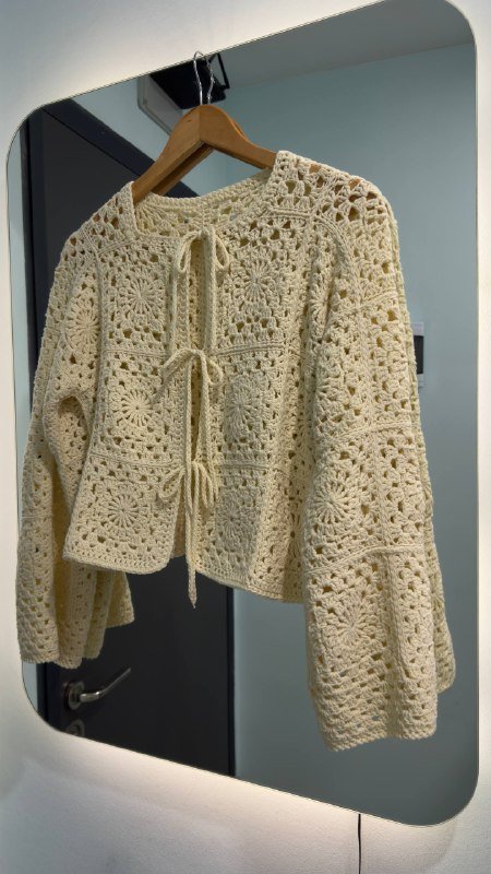 Кофта на завязках, припинда макраме, сумка макраме