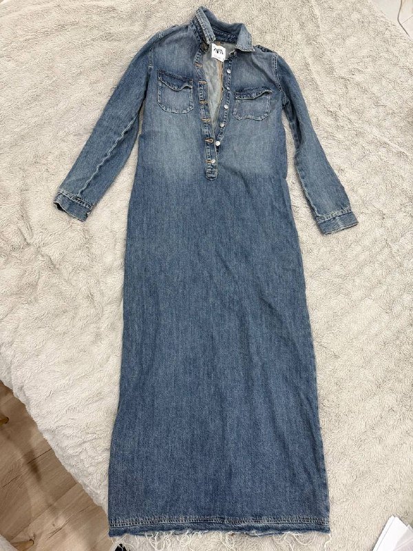 Платье джинсовое Zara размер S-M