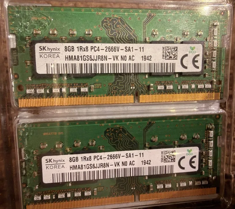 ОЗУ RAM 8 ГБ DDR4 2666 МГц
