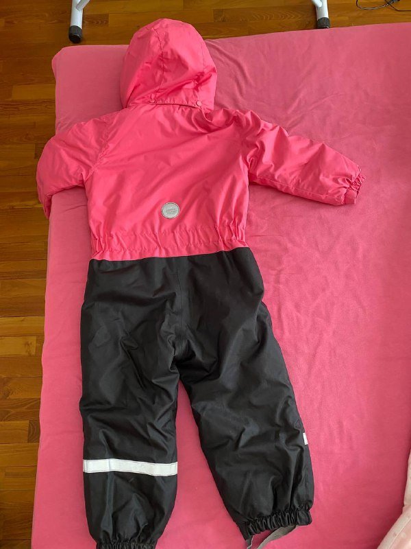 Комбинезон детский зимний розовый 4