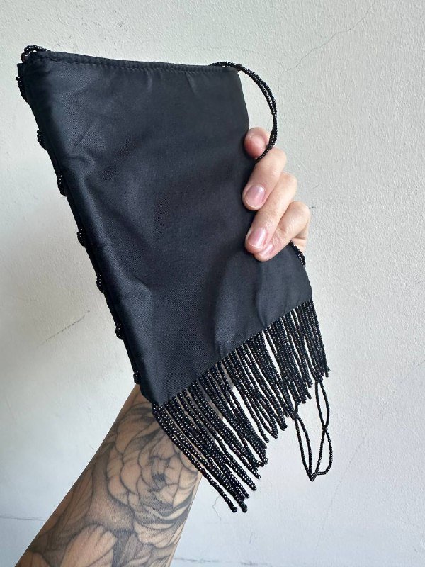 Винтажная вечерняя сумочка M&S St Michael с бисером 4