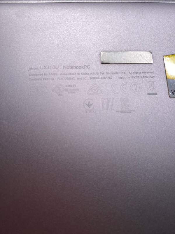 Ноутбук Asus ZenBook UX310UQ 3