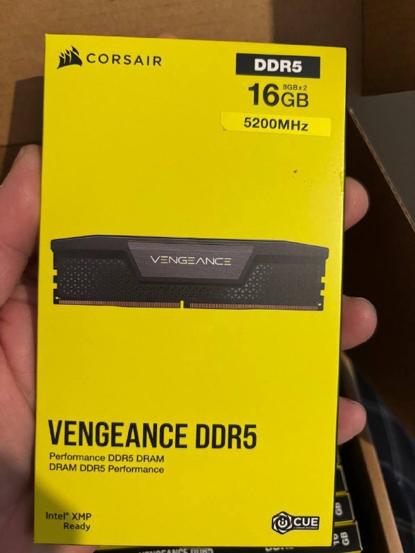 Corsair Vengeance DDR5 16GB (2×8GB) 5200MHz
